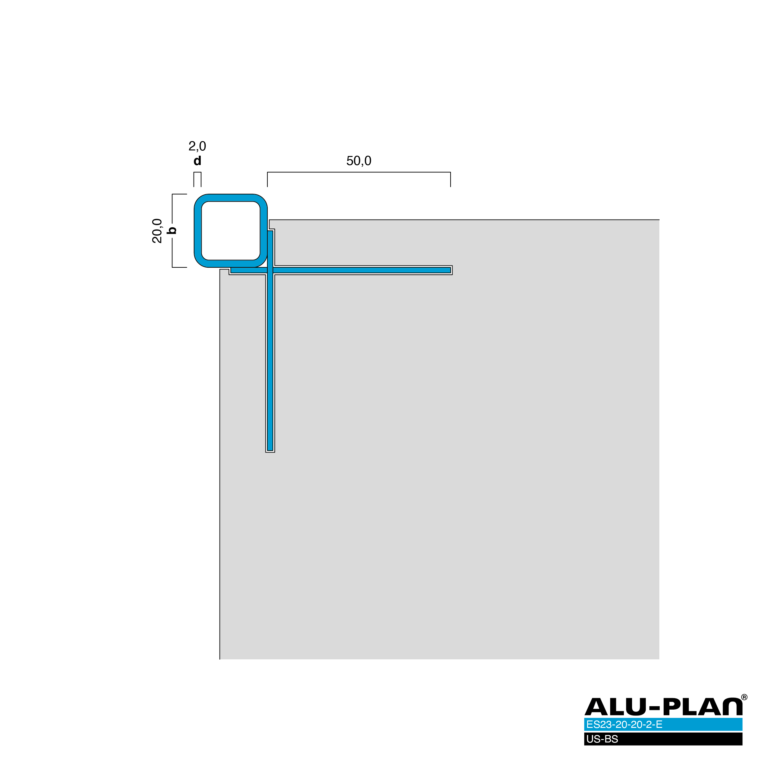 ALU-PLAN® Installation :: ES23-20-20-2-E-XX
