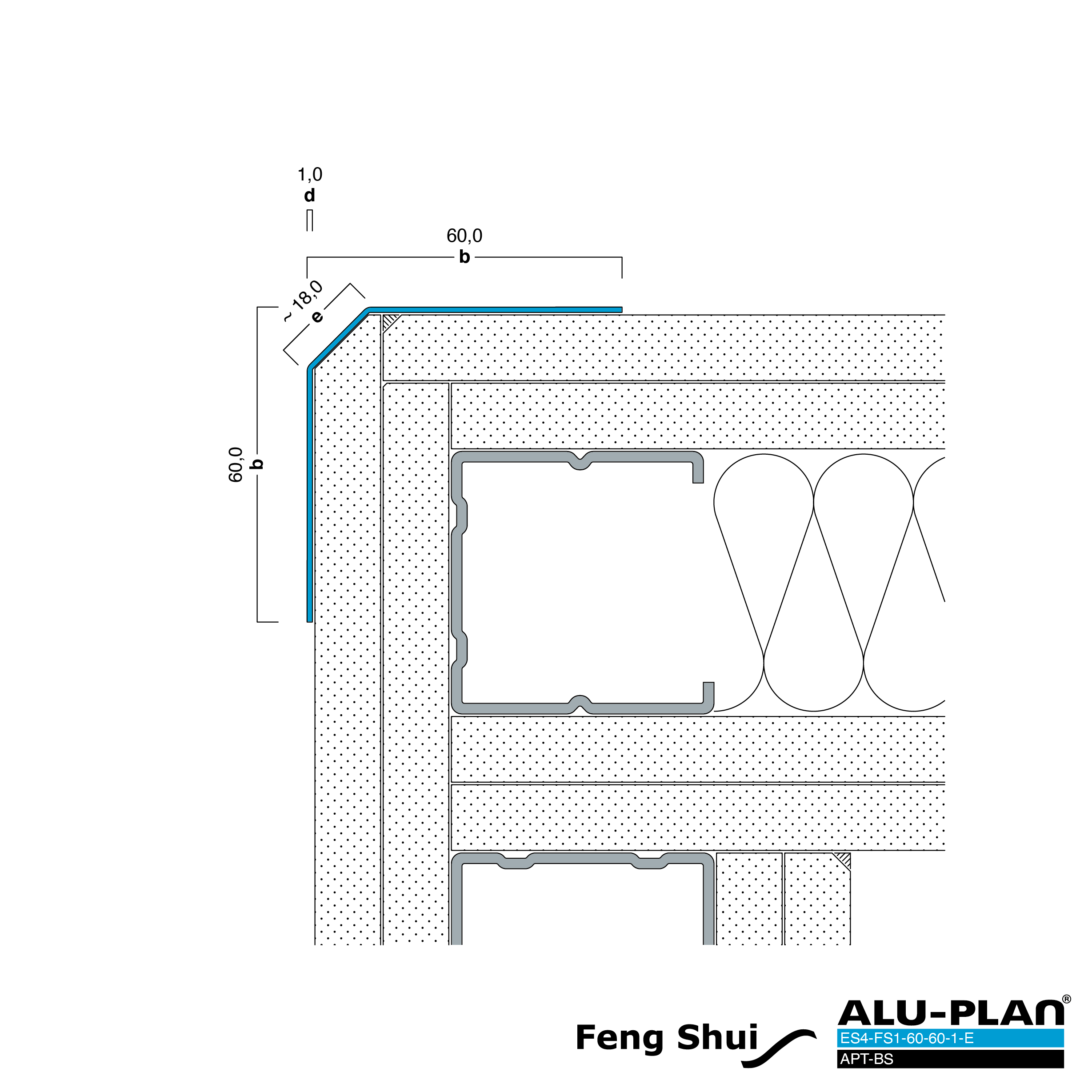 ALU-PLAN® Installation :: ES4-FS1-60-60-1-E-APT-BS