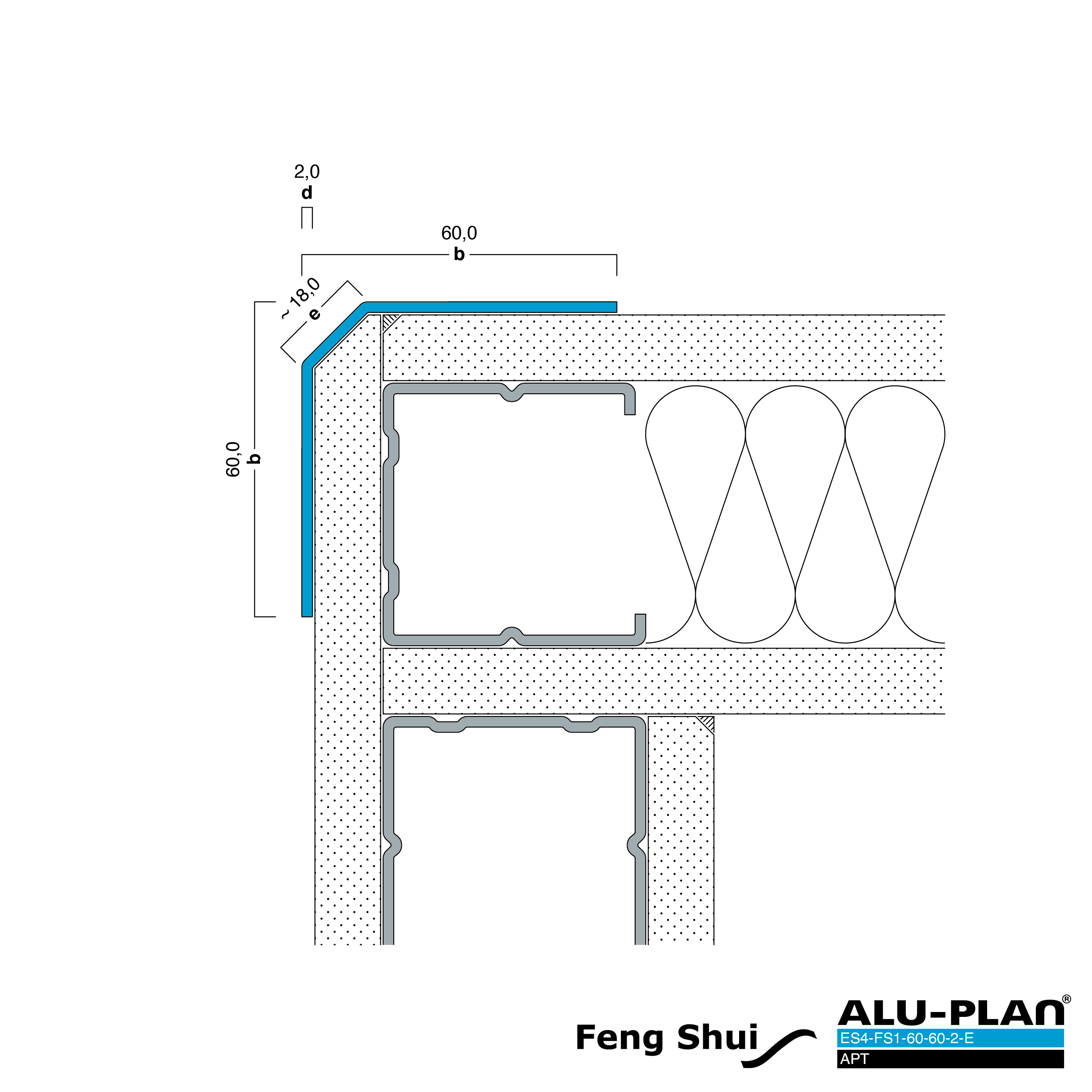 ALU-PLAN® Installation :: ES4-FS1-60-60-2-E-APT