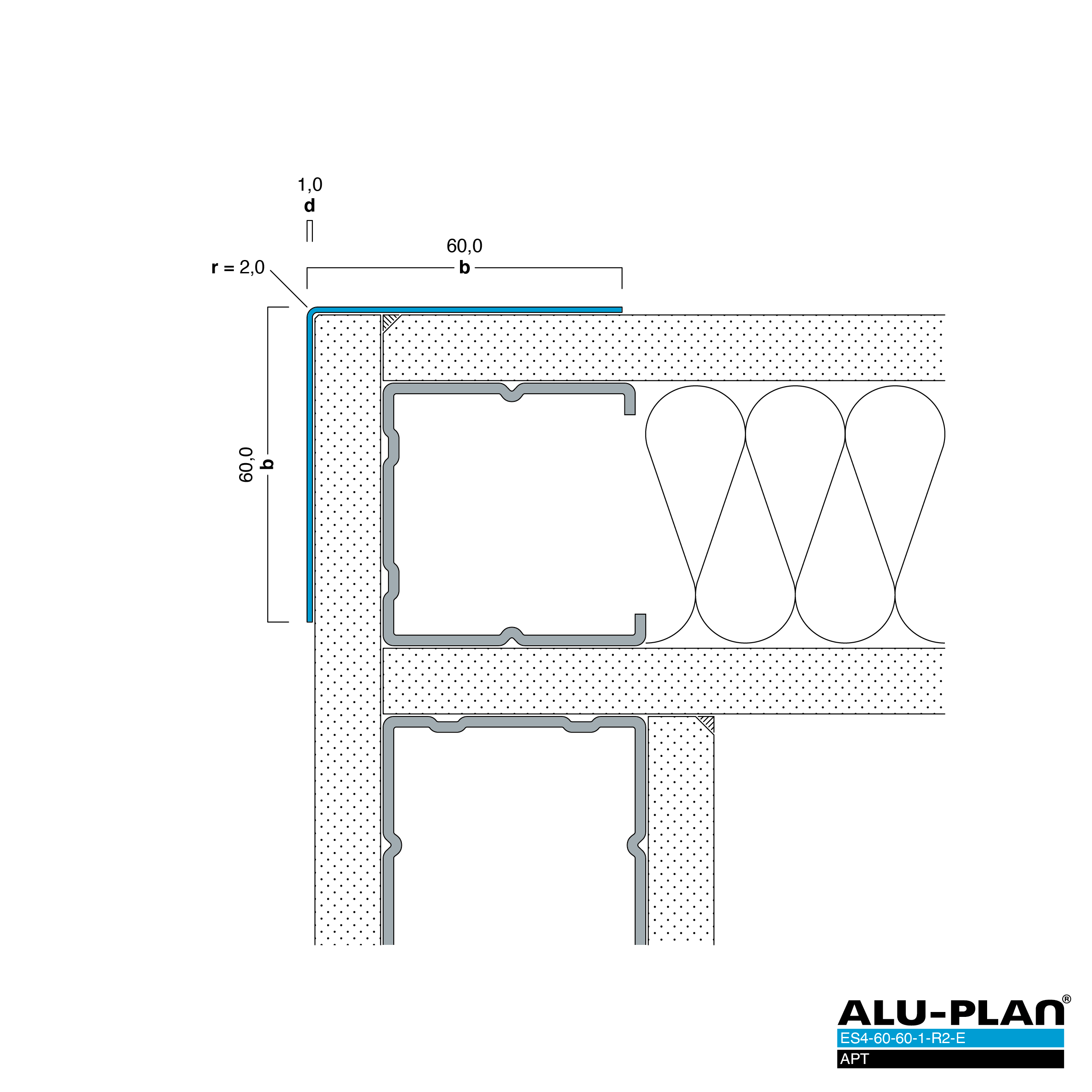 ALU-PLAN® Installation :: ES4-60-60-1-R2-E-APT
