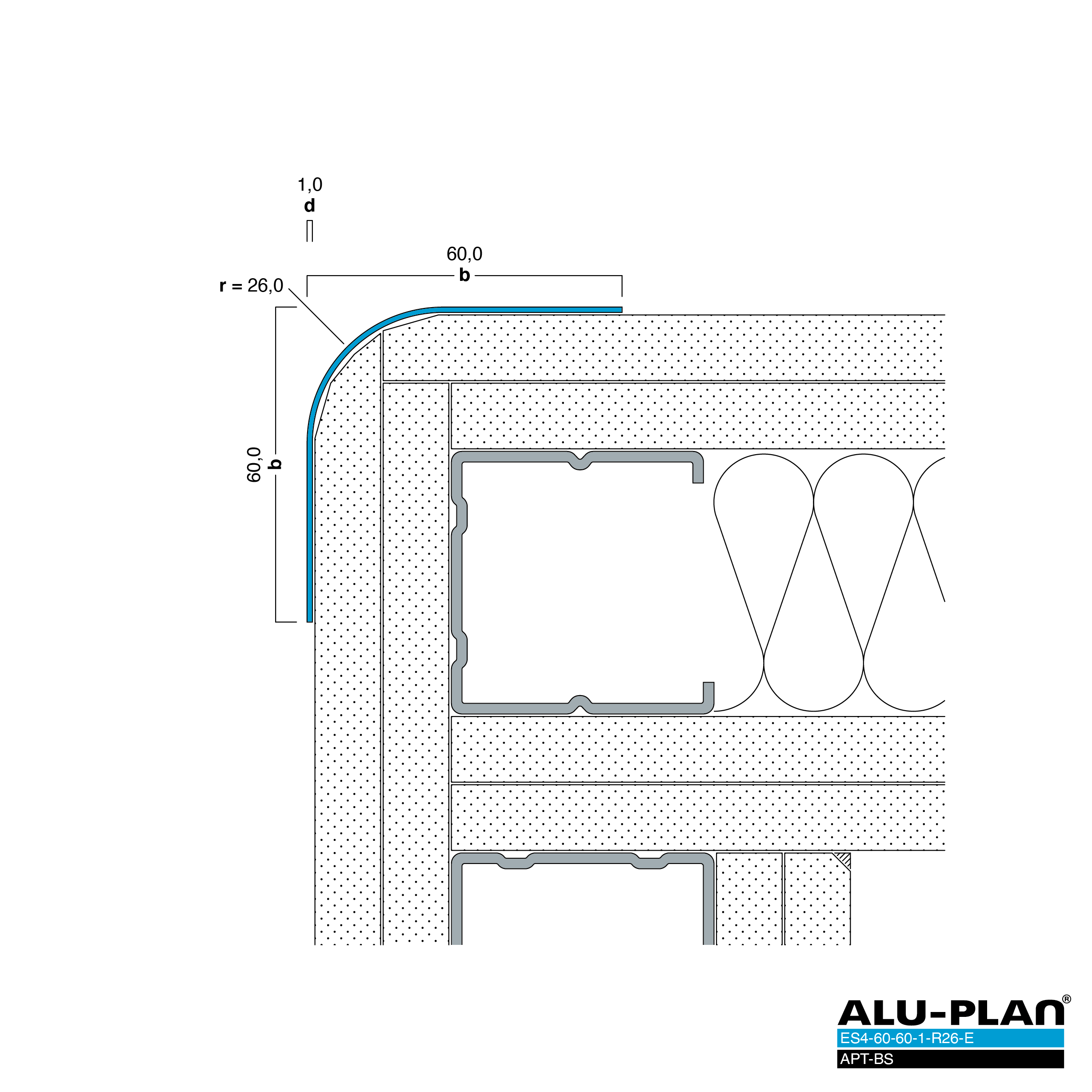 ALU-PLAN® Installation :: ES4-60-60-1-R26-E-APT-BS