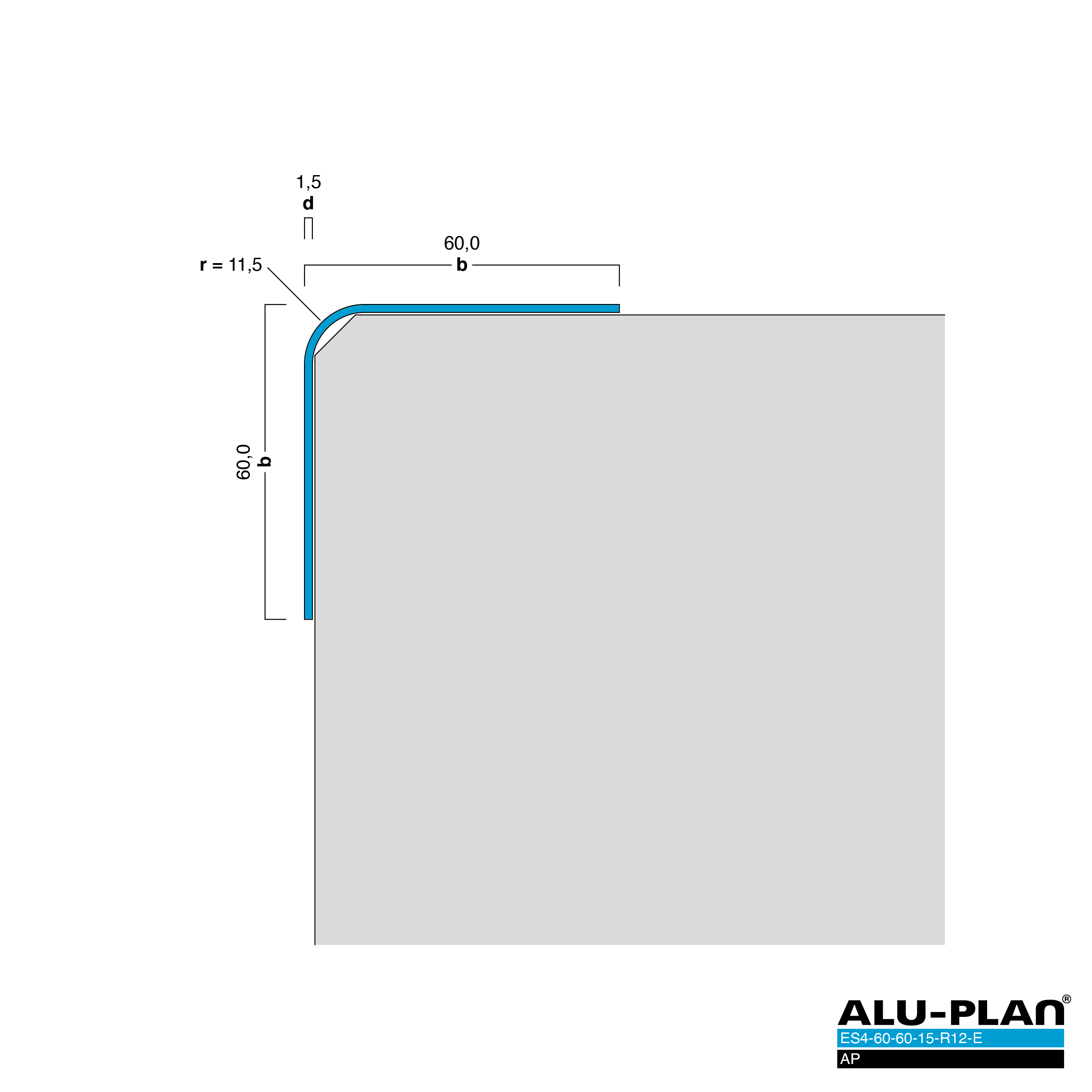 ALU-PLAN® Installation :: ES4-60-60-15-R12-E-AP