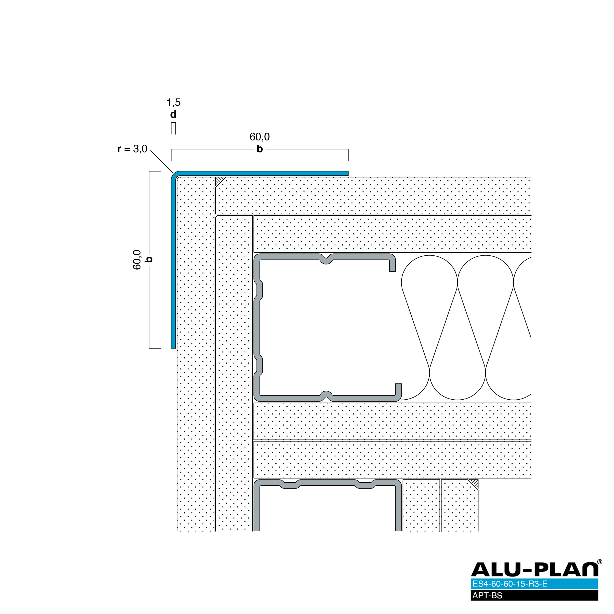 ALU-PLAN® Installation :: ES4-60-60-15-R3-E-APT-BS