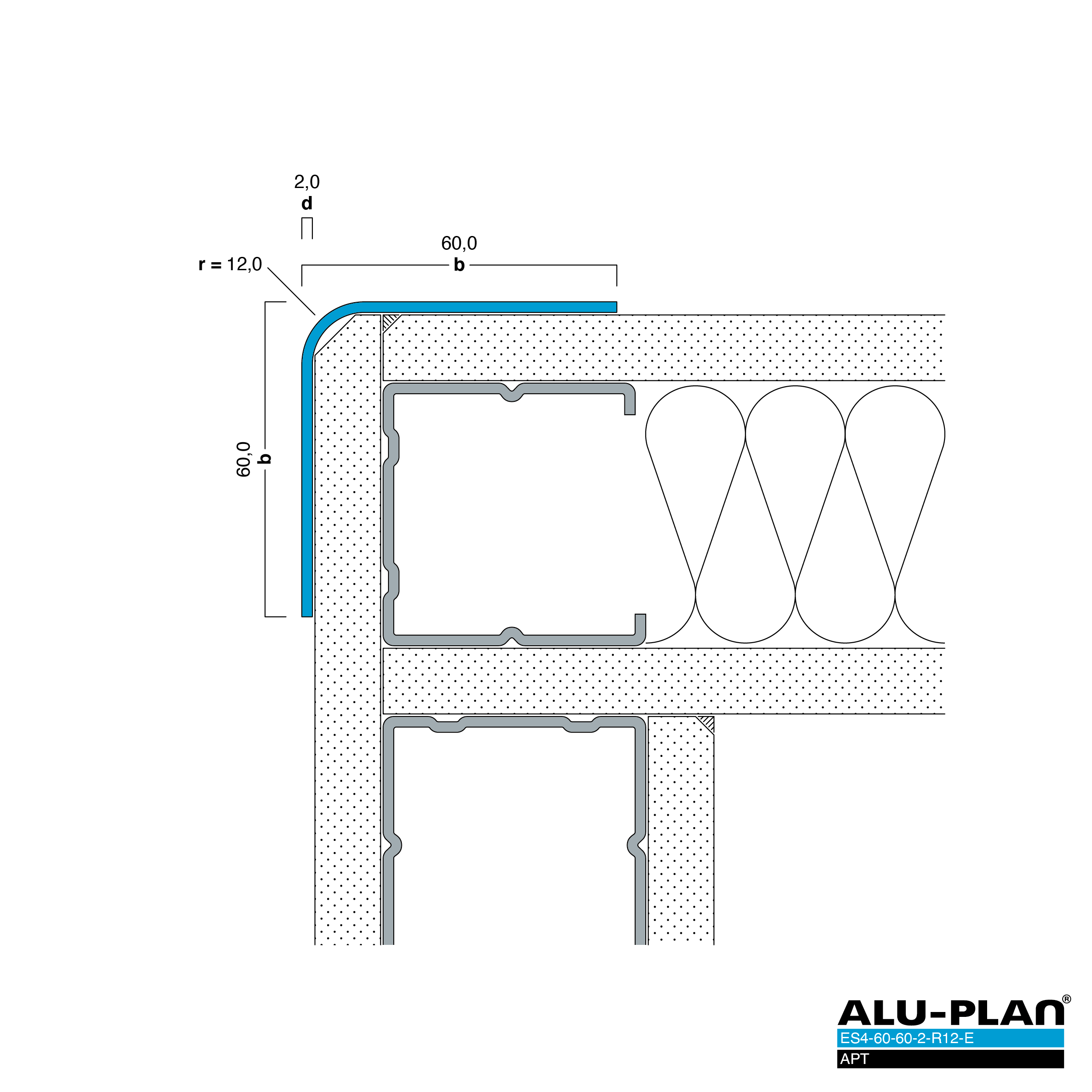 ALU-PLAN® Installation :: ES4-60-60-2-R12-E-APT