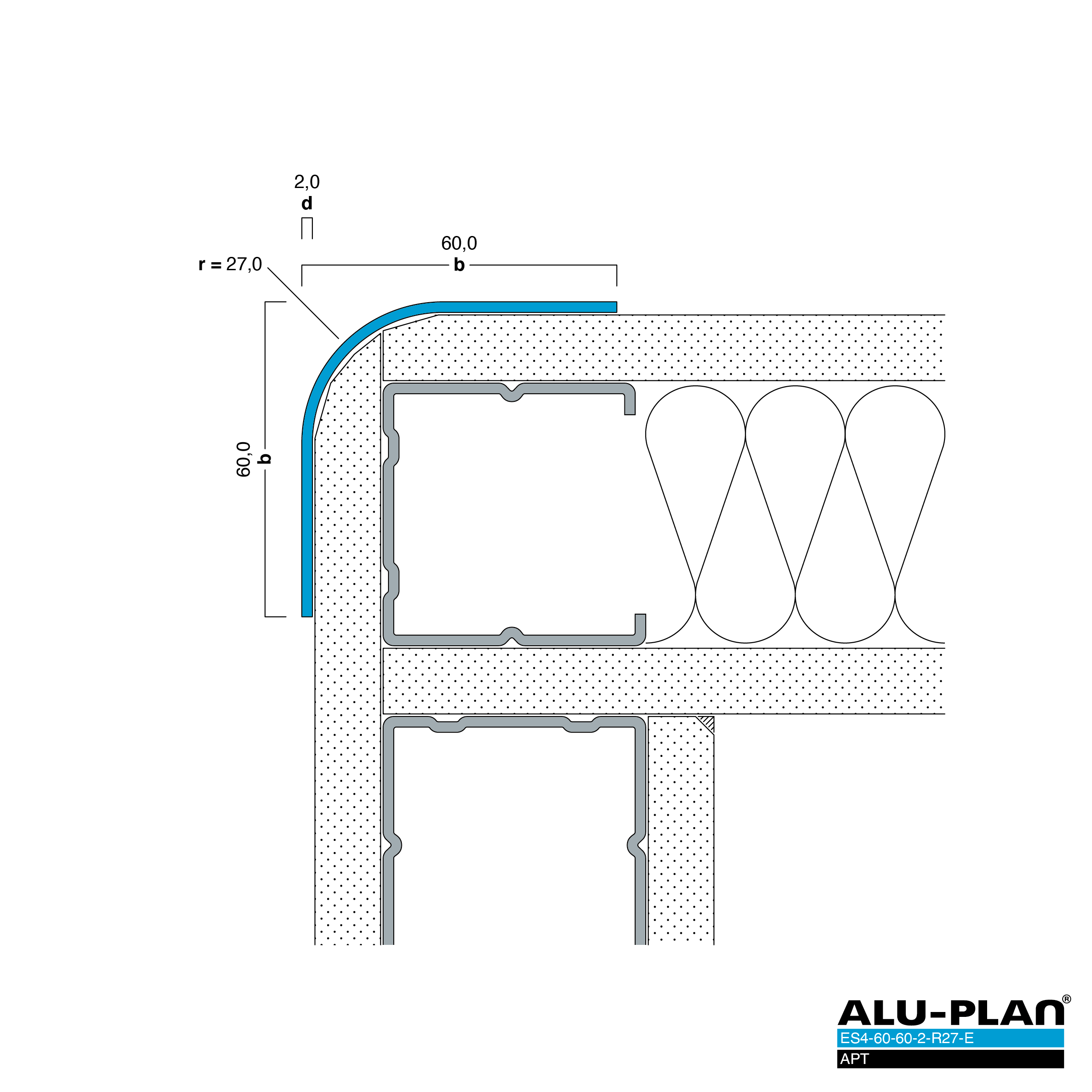 ALU-PLAN® Installation :: ES4-60-60-2-R27-E-APT