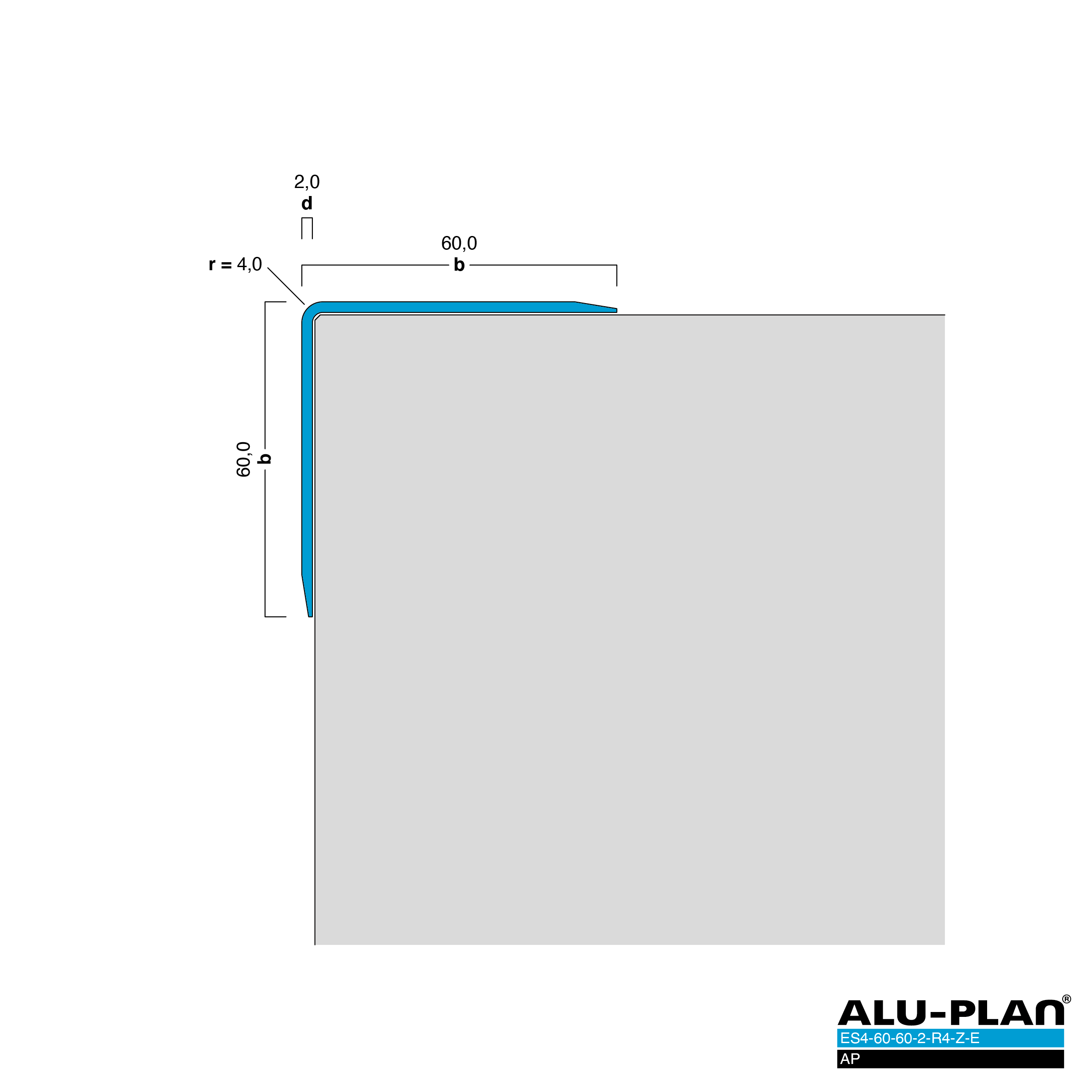 ALU-PLAN® Installation :: ES4-60-60-2-R4-Z-E-AP