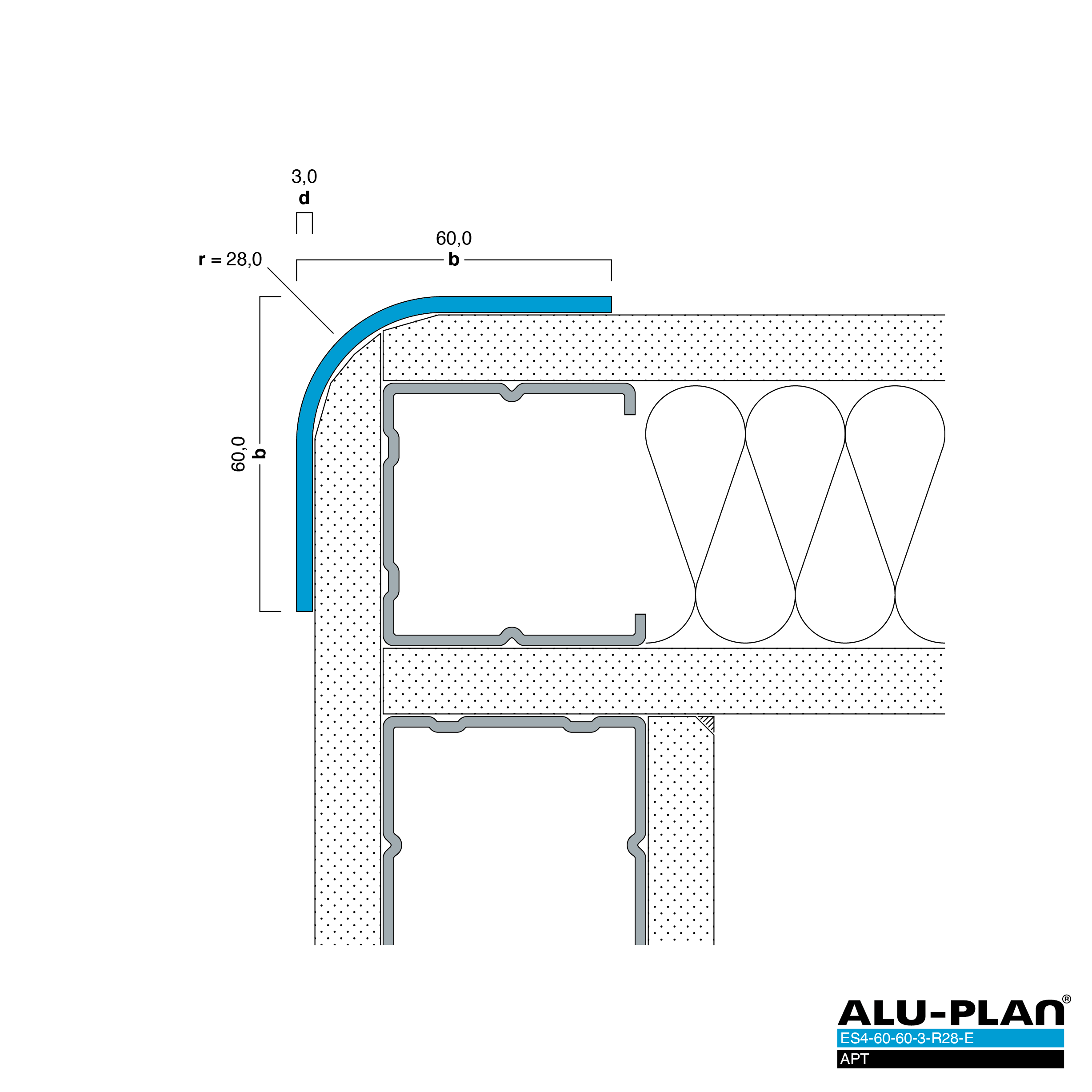 ALU-PLAN® Installation :: ES4-60-60-3-R28-E-APT