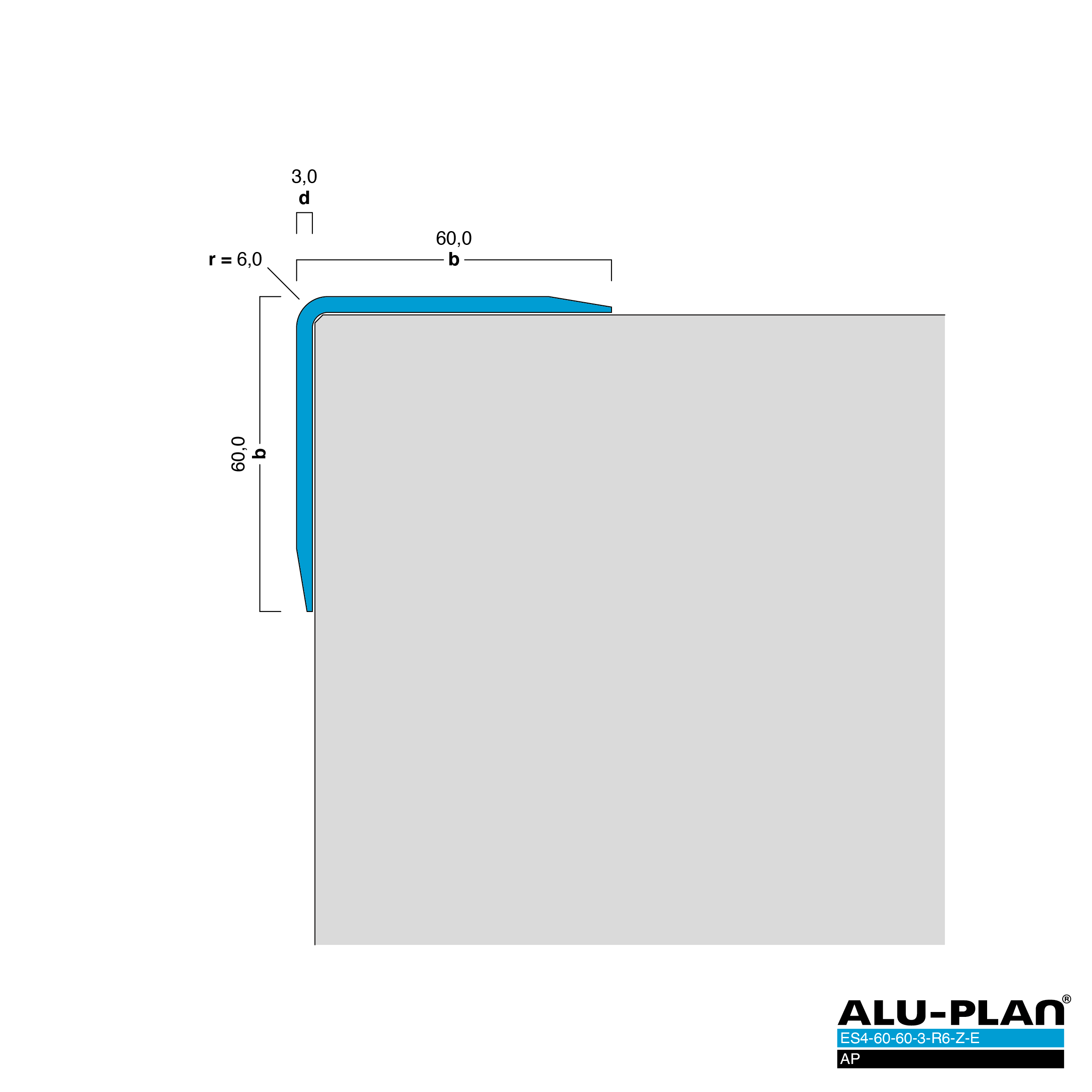 ALU-PLAN® Installation :: ES4-60-60-3-R6-Z-E-AP