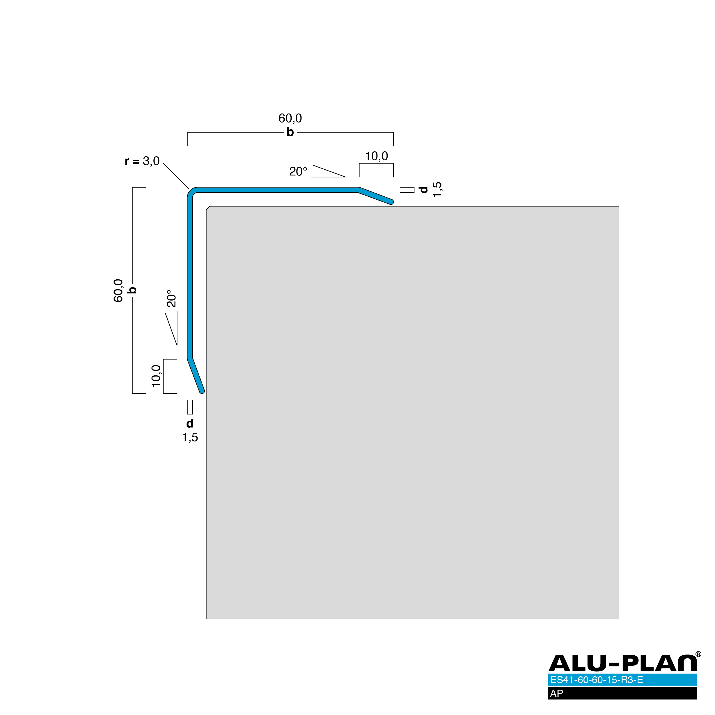 ALU-PLAN® Installation :: ES41-60-60-15-R3-E-AP