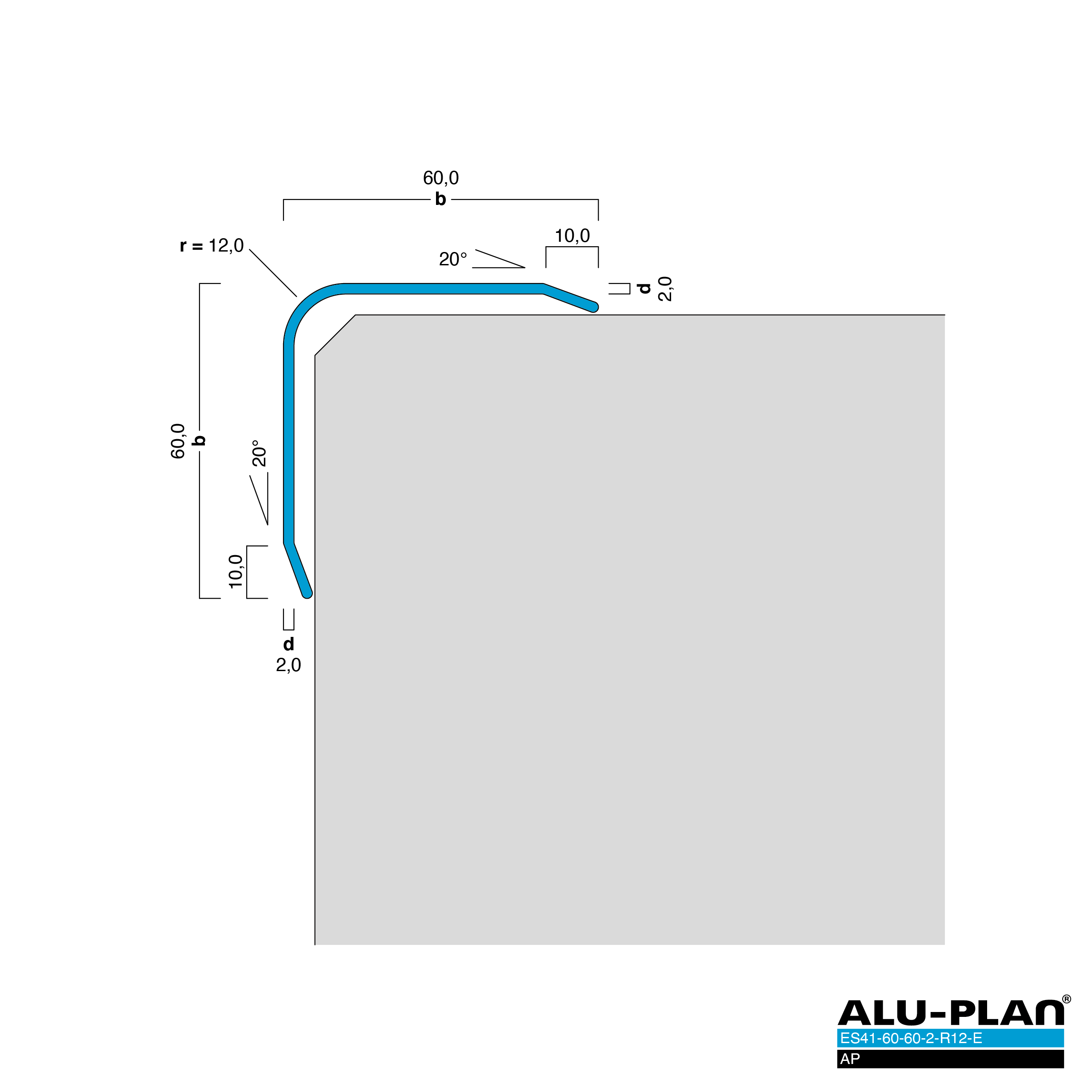ALU-PLAN® Installation :: ES41-60-60-2-R12-E-AP
