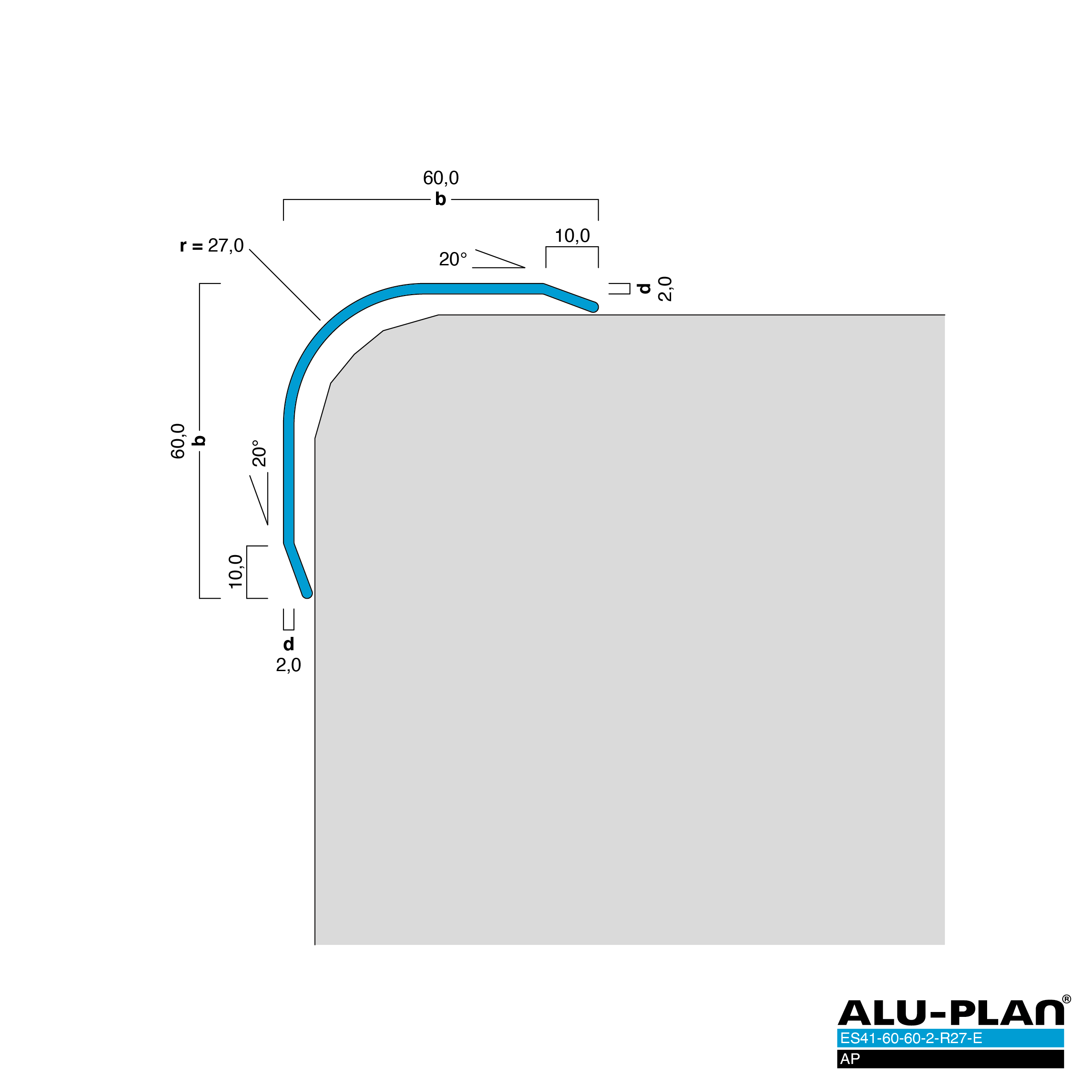 ALU-PLAN® Installation :: ES41-60-60-2-R27-E-AP