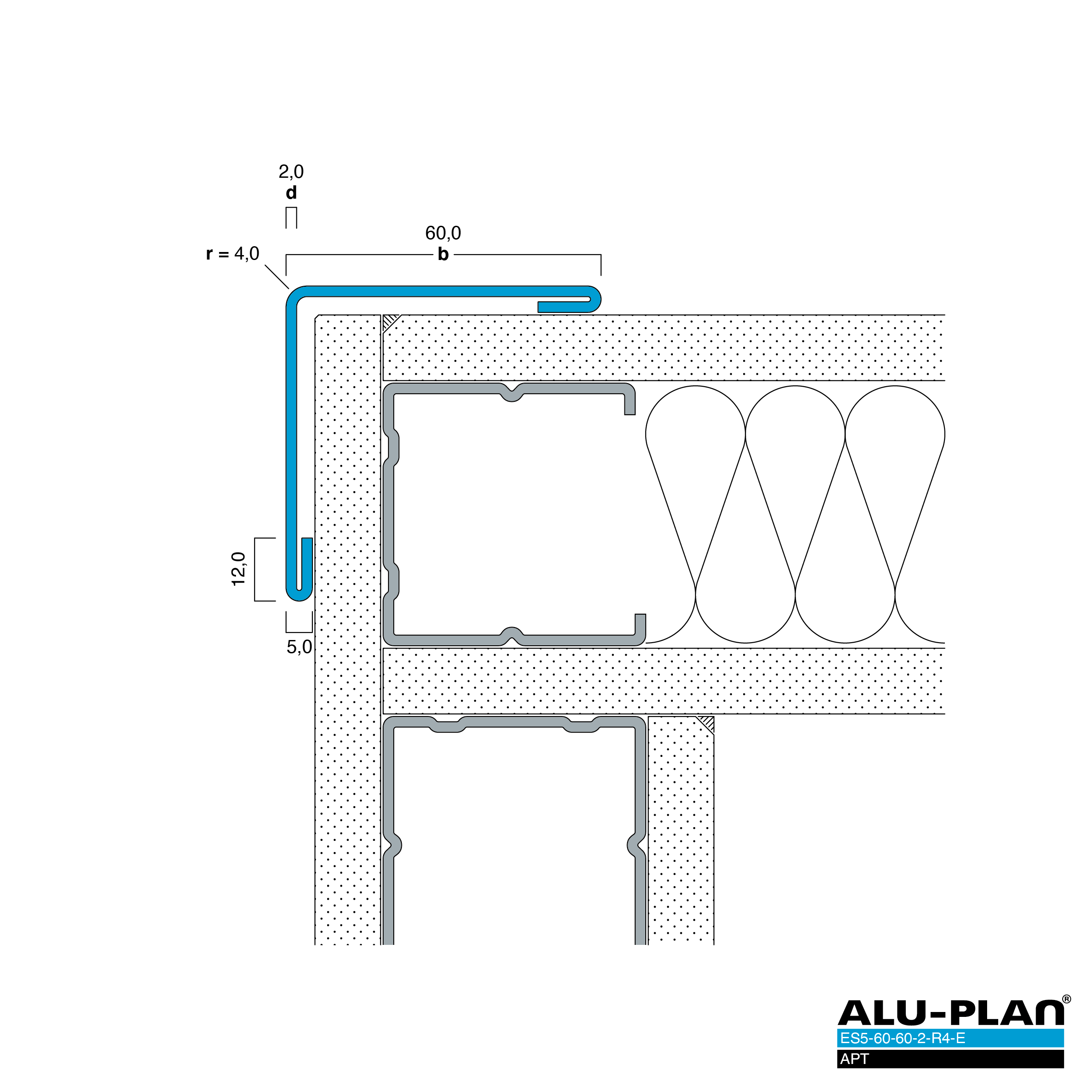 ALU-PLAN® Installation :: ES5-60-60-2-R4-E-APT