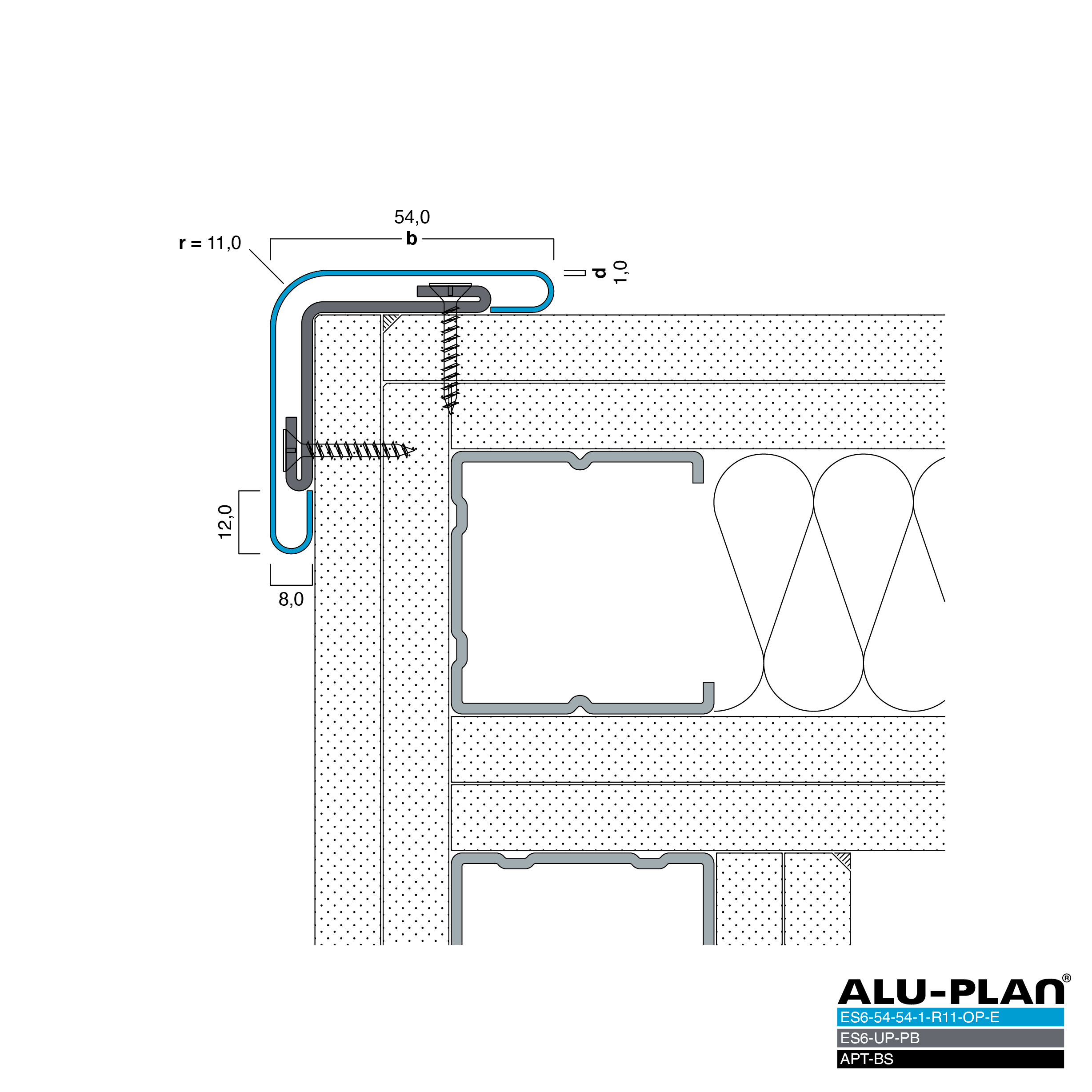 ALU-PLAN® Installation :: ES6-UP-PB-ES6-54-54-1-R11-OP-E-APT-BS