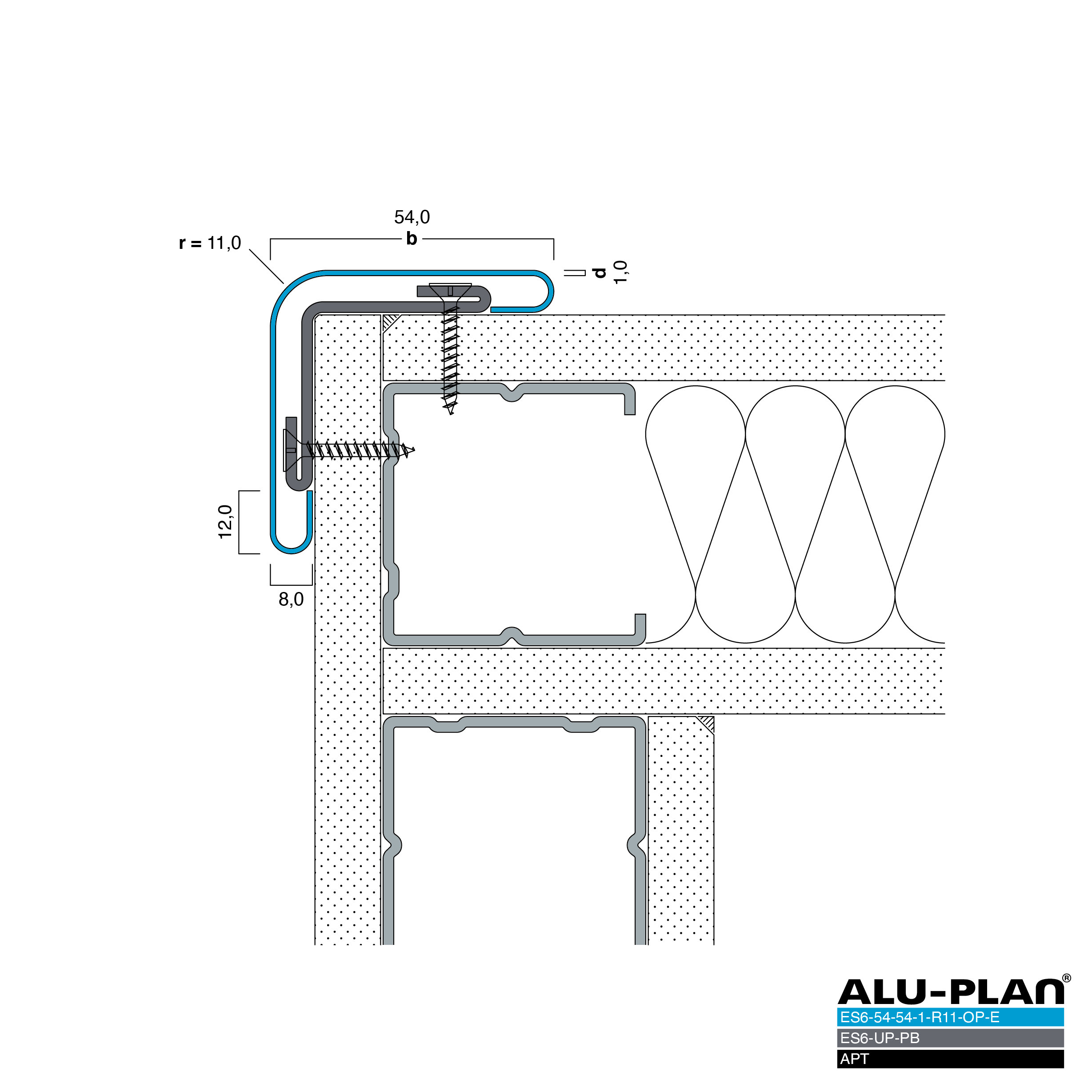 ALU-PLAN® Installation :: ES6-UP-PB-ES6-54-54-1-R11-OP-E-APT