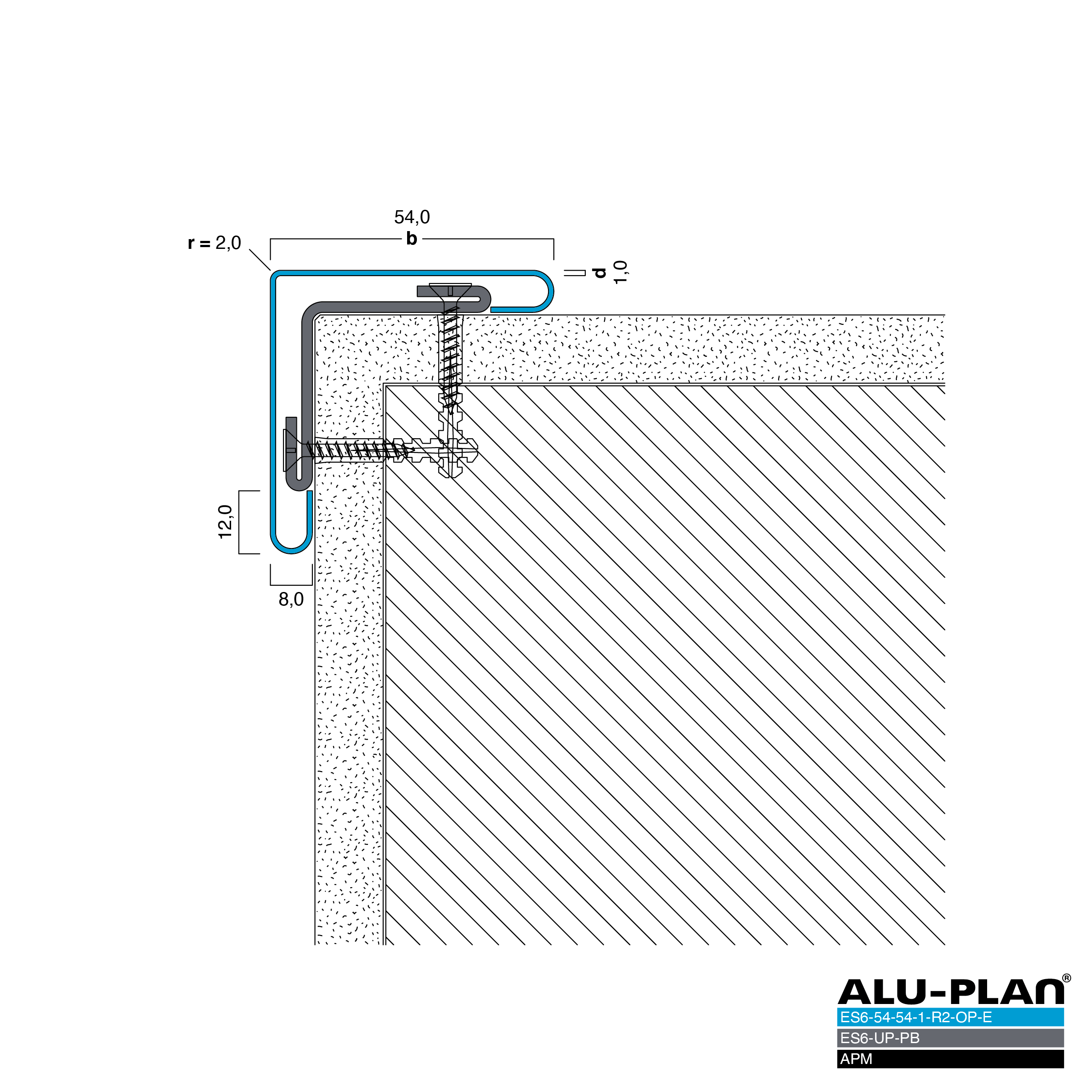 ALU-PLAN® Installation :: ES6-UP-PB-ES6-54-54-1-R2-OP-E-APM