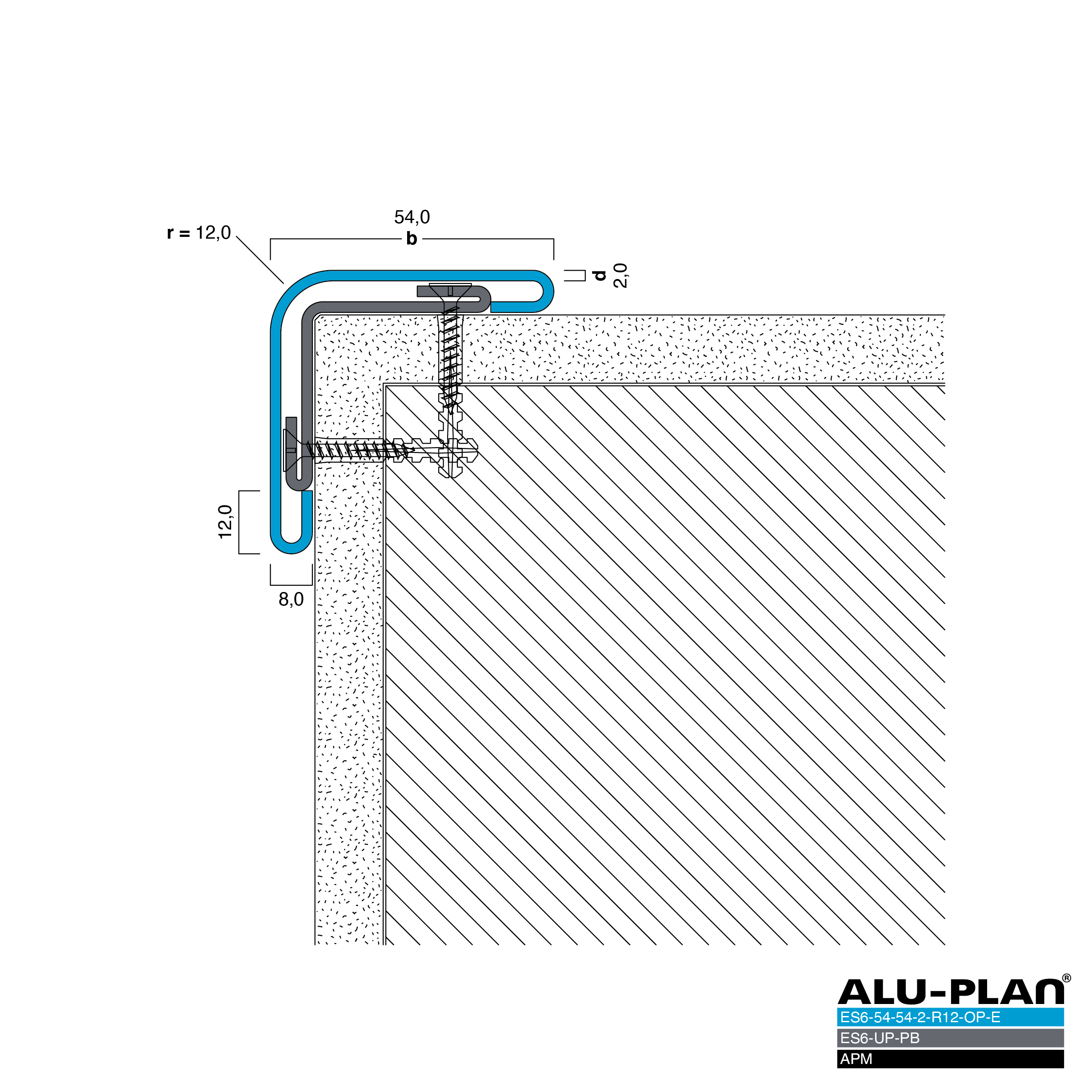 ALU-PLAN® Installation :: ES6-UP-PB-ES6-54-54-2-R12-OP-E-APM